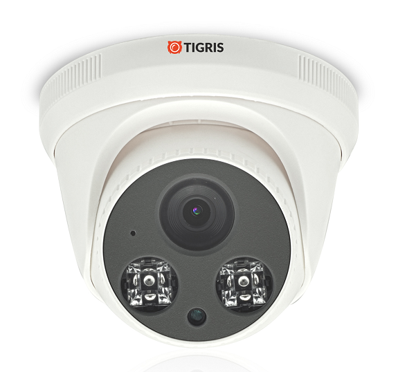 Купольная IP-камера видеонаблюдения с микрофоном TGB-IPD04M Купольная IP-камера видеонаблюдения с микрофоном TGB-IPD04M